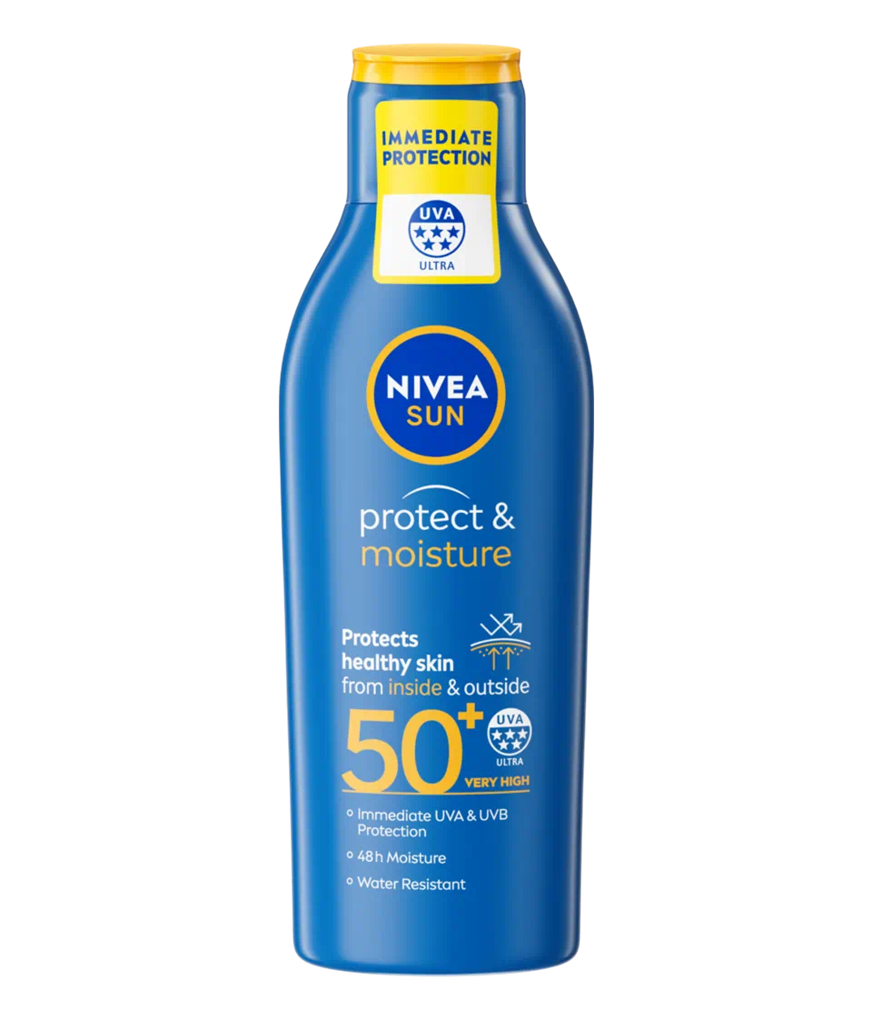 NIVEA SUN Protect & Moisture Lotion SPF 50+,