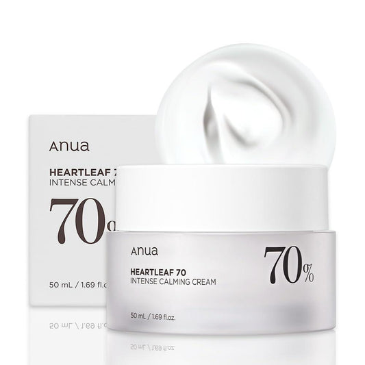 ANUA HEARTLEAF 70 INTENSE CALMING CREAM 70%, 50ML
