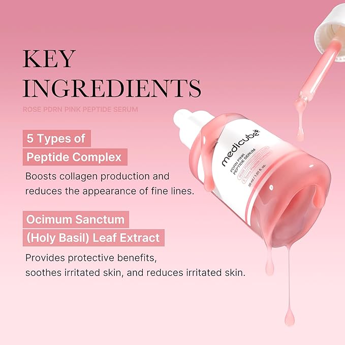 Medicube PDRN Pink Peptide Serum, 30ML