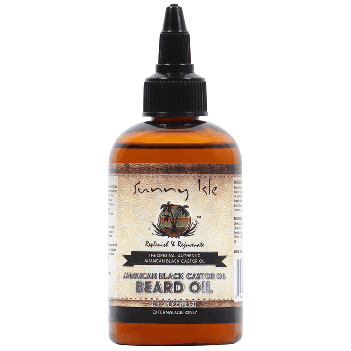 Sunny Isle Jamaican Black Castor Oil Beard Oil - 4oz, 118ML