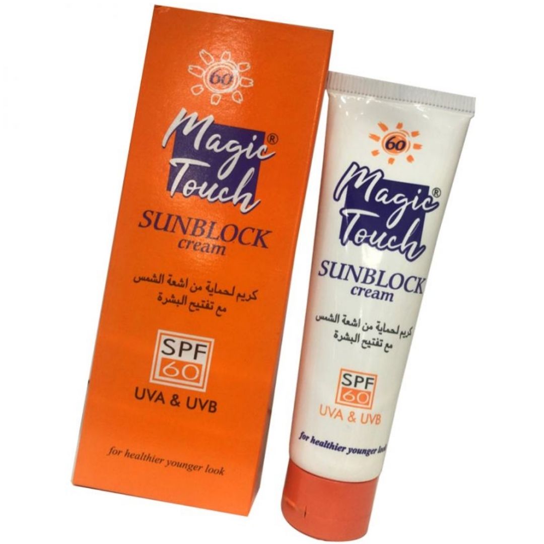 Magic Touch Sunblock Cream SPF60 UVA & UVB, 100g