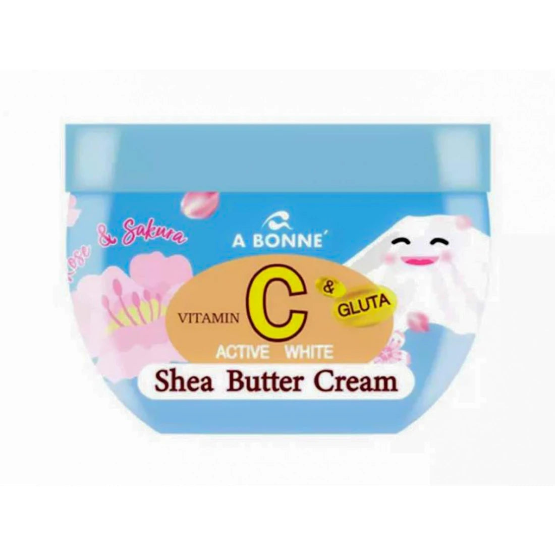 A Bonne Vitamin C & Gluta Active White Shea Butter Cream, 300gm