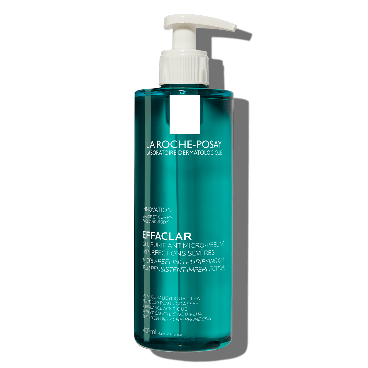 La Roche-Posay Effaclar Micro-peeling Purifying gel for Persistent Imperfections, 400ml