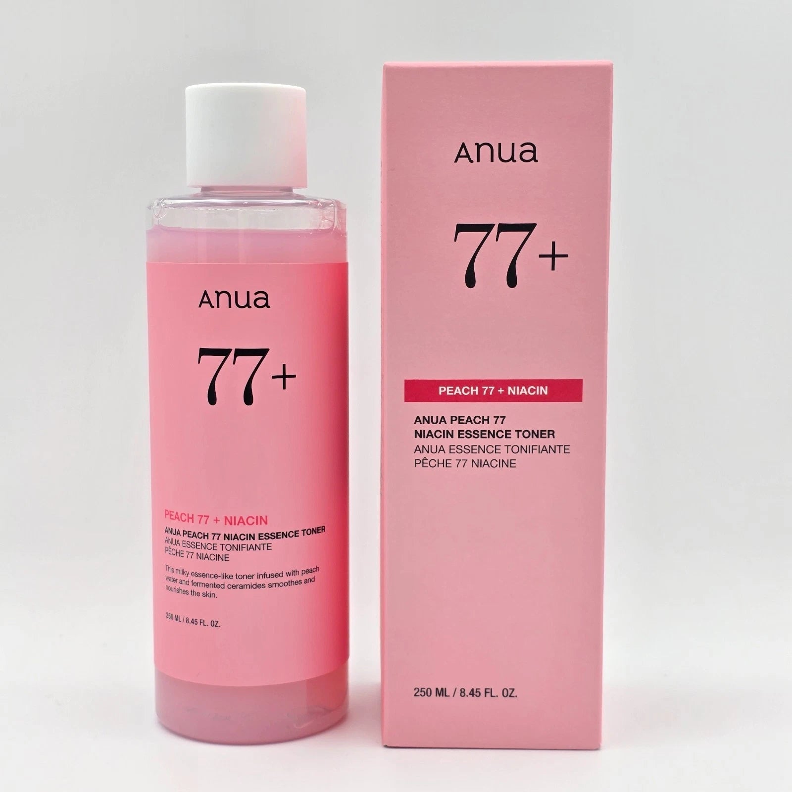 Anua Peach 77+ Niacin Essence Toner, 250ml – Passion Cosmetics