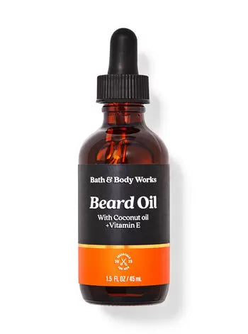 Bath and Body Works Beard Oil with Coconut Oil & Vitamin E, 45ml