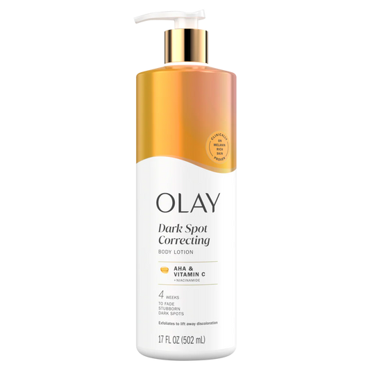Olay Dark Spot Correcting Body Lotion, AHA & Vitamin C + Niacinamide, 502ml