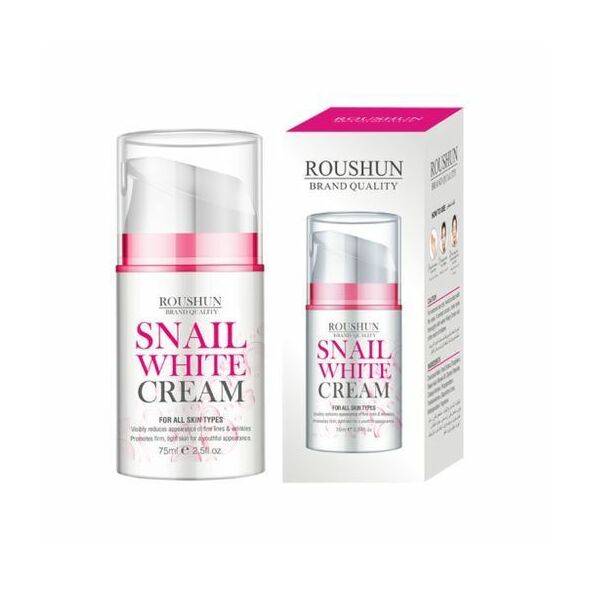 Roushun Snail White Cream for all skin types, 75ml