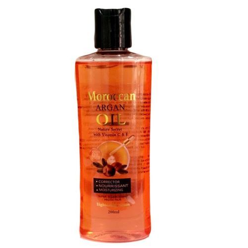 Moroccan Argan Oil, Correcting, Nourishing, Moisturizing and Lightening Serum, 200ml