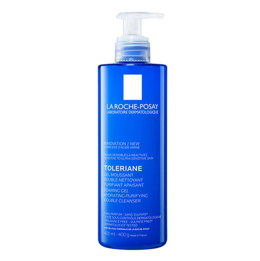 La Roche-Posay Toleriane, Foaming Gel Hydrating Purifying Double Cleanser, 400ml