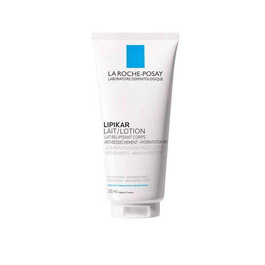 La Roche-Posay Lipikar Lotion 48hr Lipid-Replenishing Anti-dryness Body Milk, 200ml