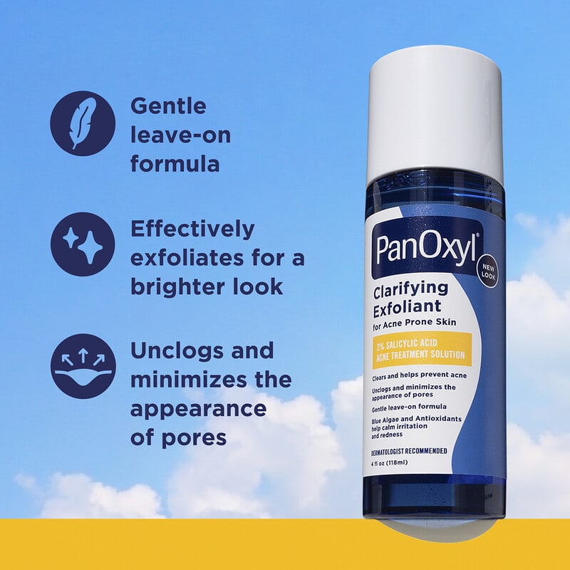 PanOxyl Clarifying Exfoliant for Acne Prone Skin, 118ml