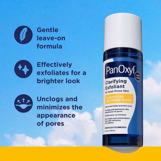 PanOxyl Clarifying Exfoliant for Acne Prone Skin, 118ml