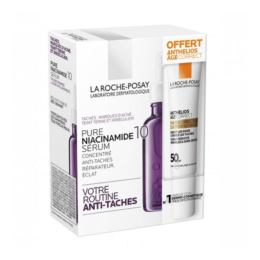 La Roche-Posay Pure Niacinamide 10 Sérum 30ml + FREE Anthelios Age Correct 15ml