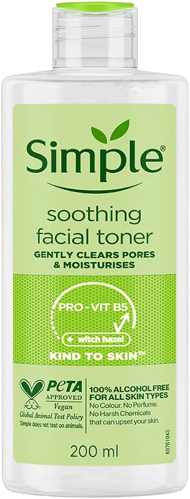 Simple Soothing Facial Toner, 200ml