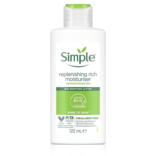 Simple Replenishing Rich Moisturiser, 125ml