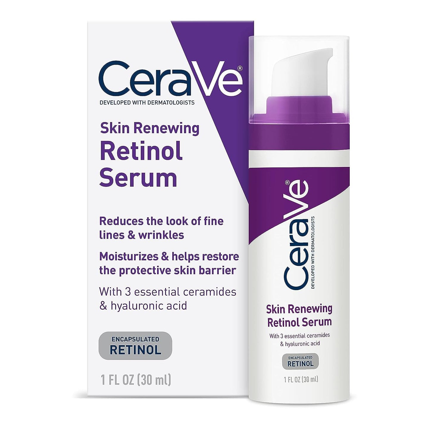 CeraVe Skin Renewing Retinol Serum, 30ml