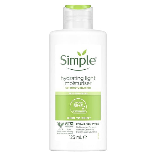 Simple Hydrating Light Moisturiser, 125ml