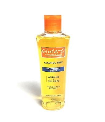 Gluta-C Intense Skin Whitening Toner, alcohol-free, 100ml