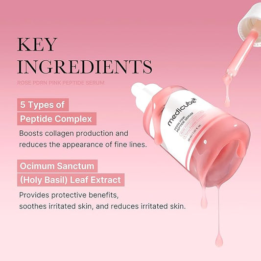 Medicube PDRN Pink Peptide Serum, 30ML