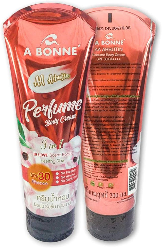 A Bonne AA Arbutin SPF30 Perfume Body Cream 200g