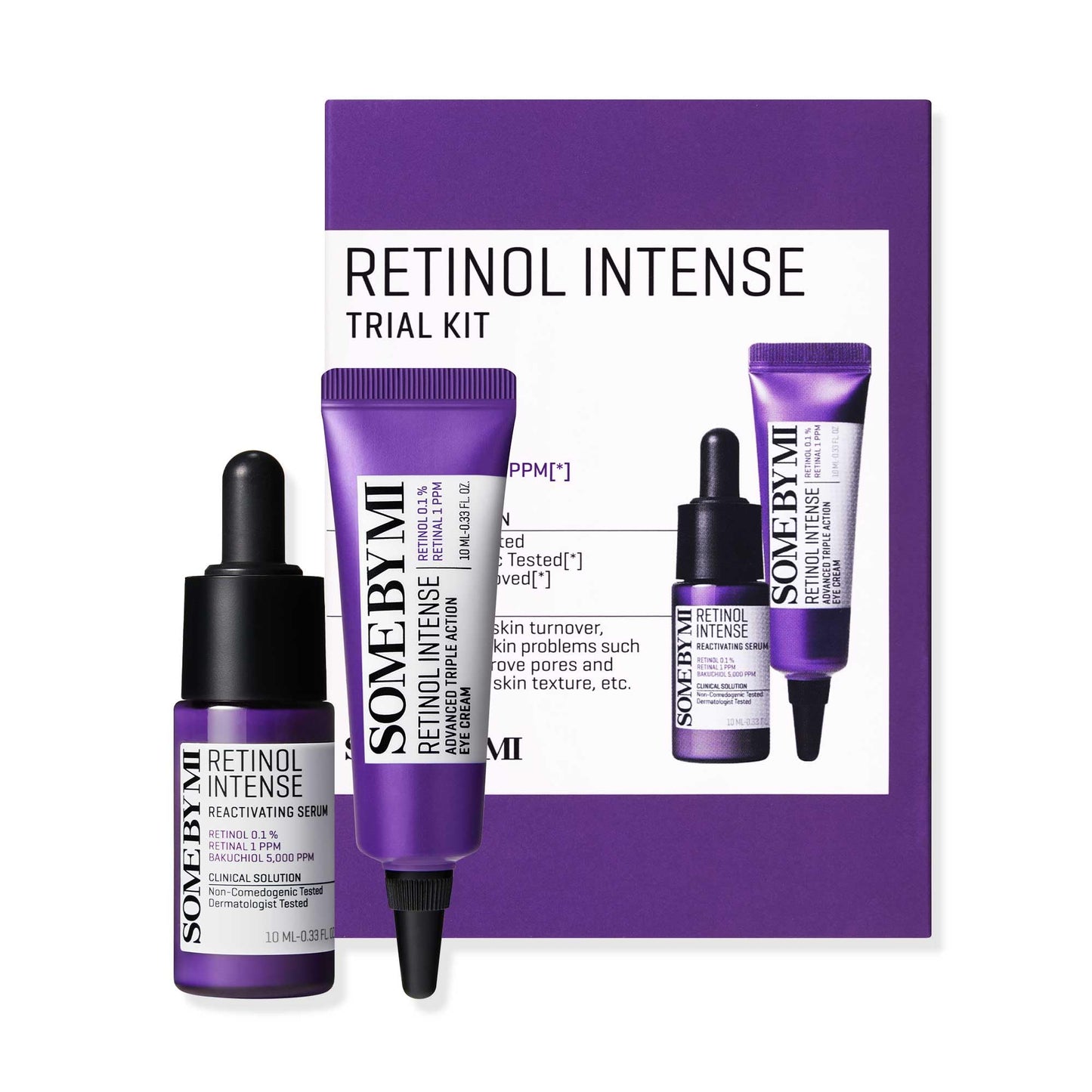 Some By Mi Retinol Intense Trial Kit,(Serum and Eye Cream)