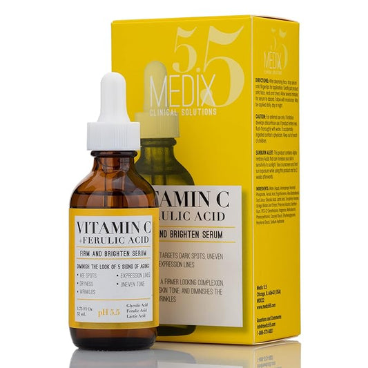 Medix 5.5 Vitamin C + Ferulic Acid Firm and Brighten Serum, 52ml