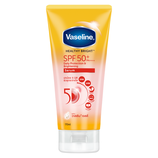 Vaseline Healthy Bright SPF50+ PA++++ Daily Protection & Brightening Serum Sunscreen, 300ml