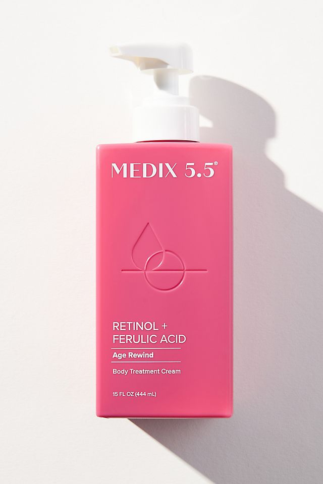 Medix 5.5 Retinol + Ferulic Acid Body Cream, 444ml