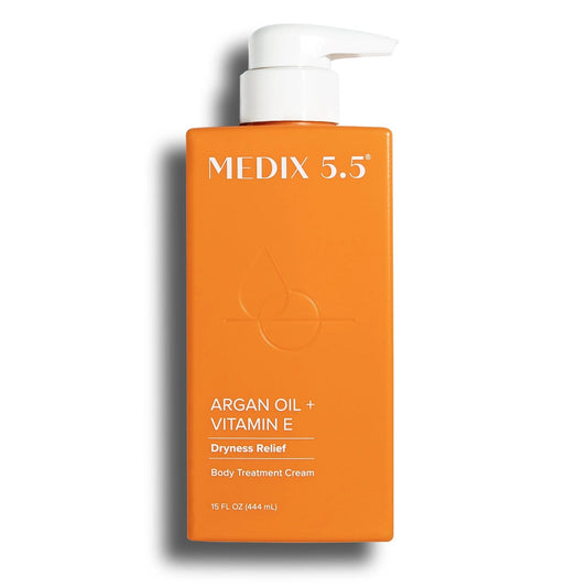 Medix 5.5 Argan Oil + Vitamin E Dryness Rescue Body Cream, 444ml