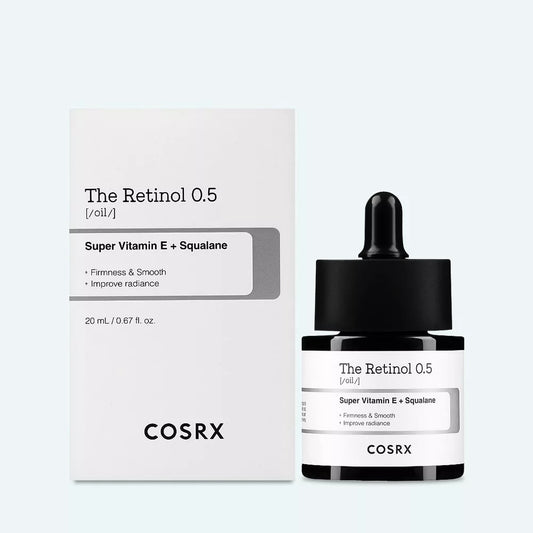 Cosrx Retinol 0.5 Oil Super Vitamin E + Squalane, 20ml