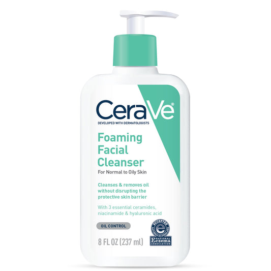 CeraVe Foaming Facial Cleanser for Normal to Oily Skin 237ml