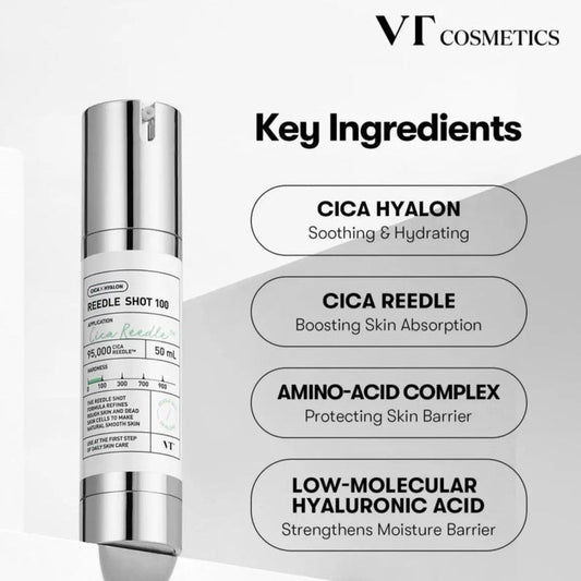 Vt Cosmetics Cica x Hyalon Reedle Shot 100, 50ml