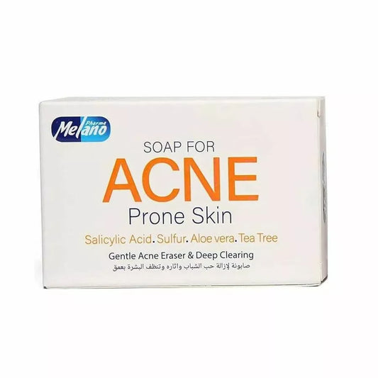 Melano Soap for Acne Prone Skin, 100g