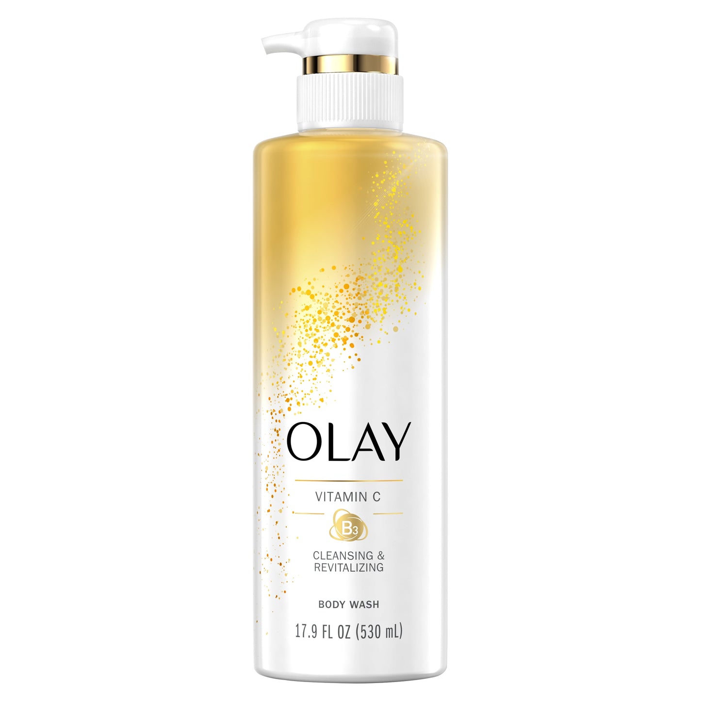 Olay Cleansing & Brightening Body Wash with Vitamin C and Vitamin B3, 530ML