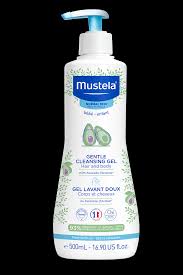 Mustela Gentle Cleansing Gel with Avocado For Hair and Body, 500ml