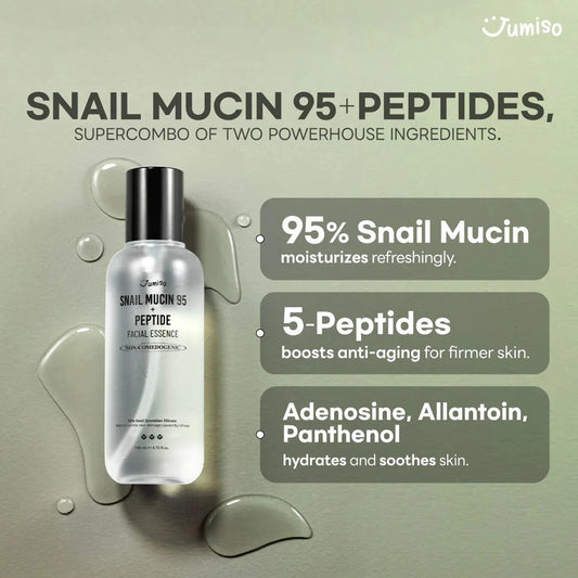 Jumiso Snail Mucin 95+ Peptide Facial Essence 140ml