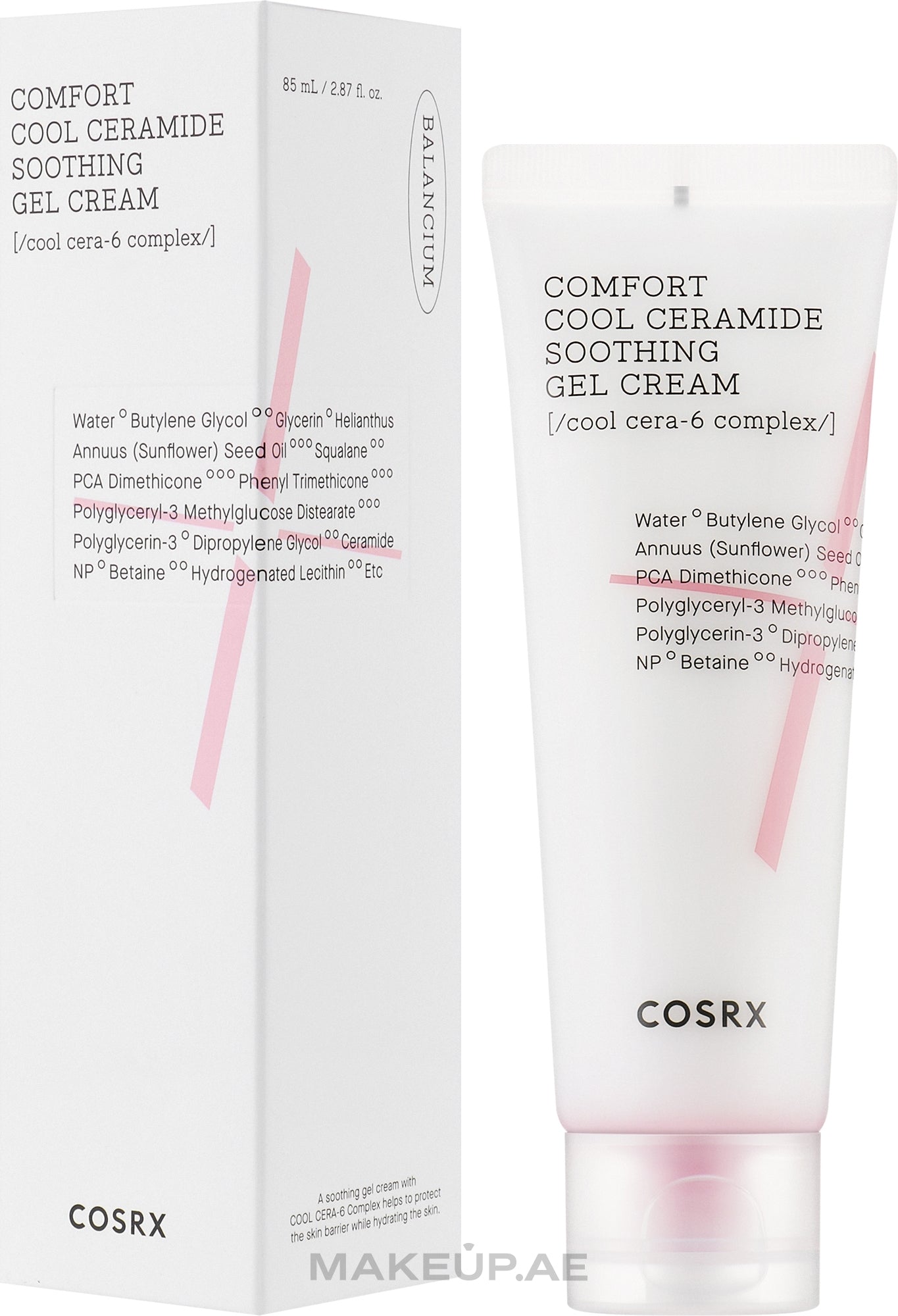 Cosrx Comfort Cool Ceramide Soothing Gel Cream, 85ml