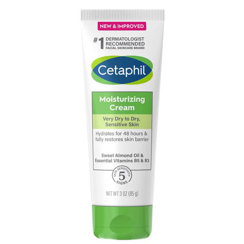 Cetaphil Moisturizing Cream for Very Dry to Dry, Sensitive Skin 85g