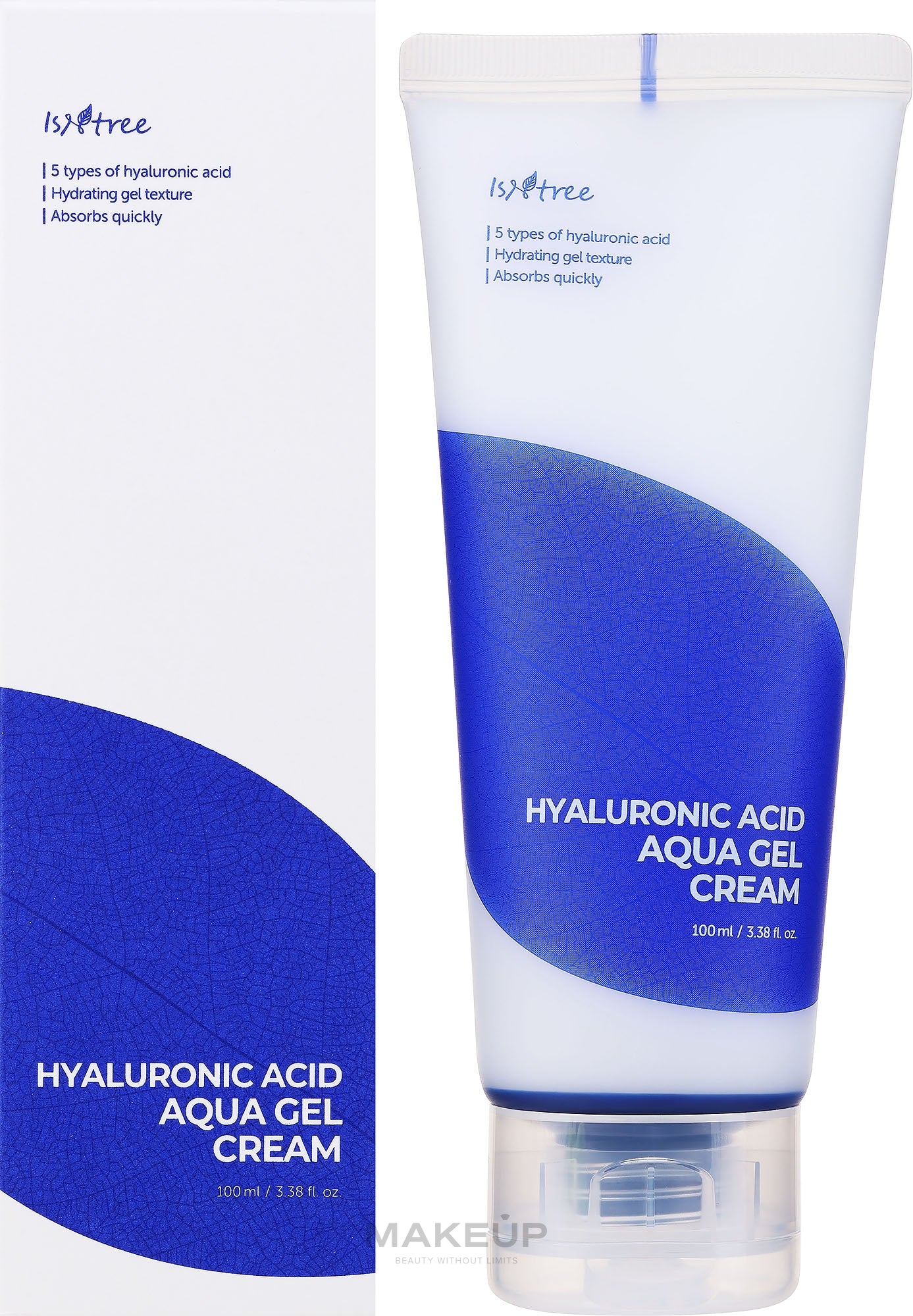 ISNTREE HYALURONIC ACID AQUA GEL CREAM, 100ML